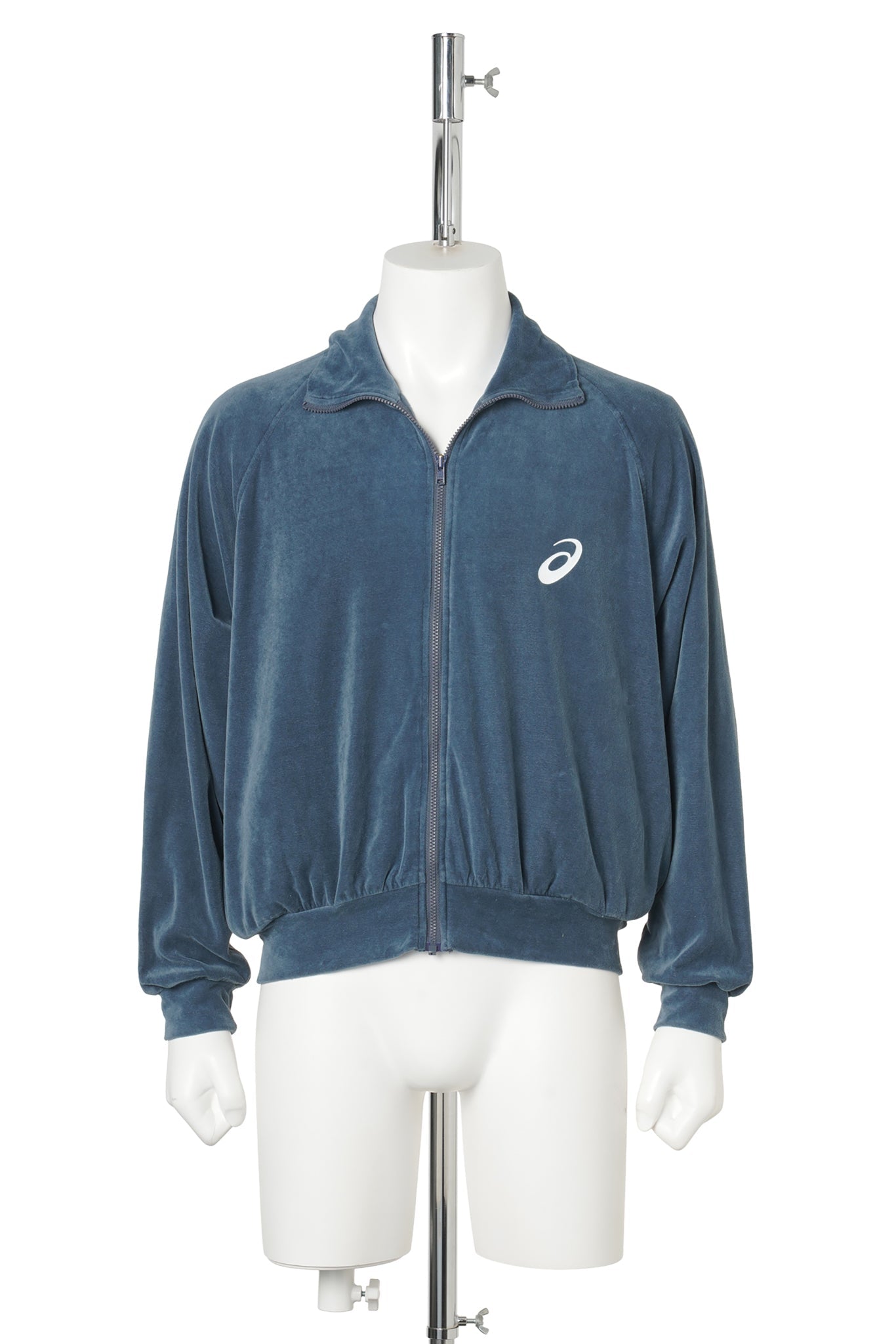 VINTAGE VELVEY TRACK JACKET / BLUE