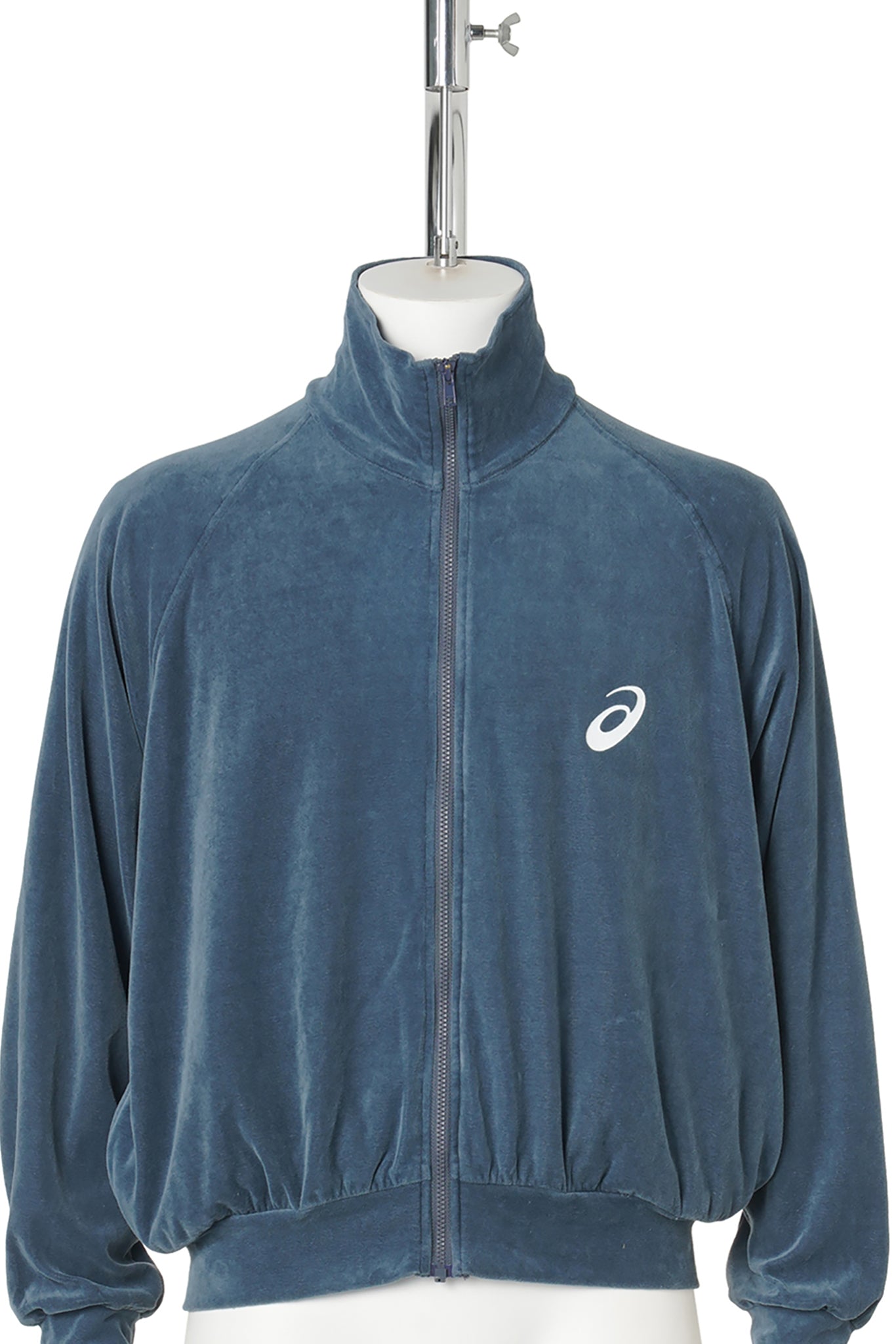 VINTAGE VELVEY TRACK JACKET / BLUE