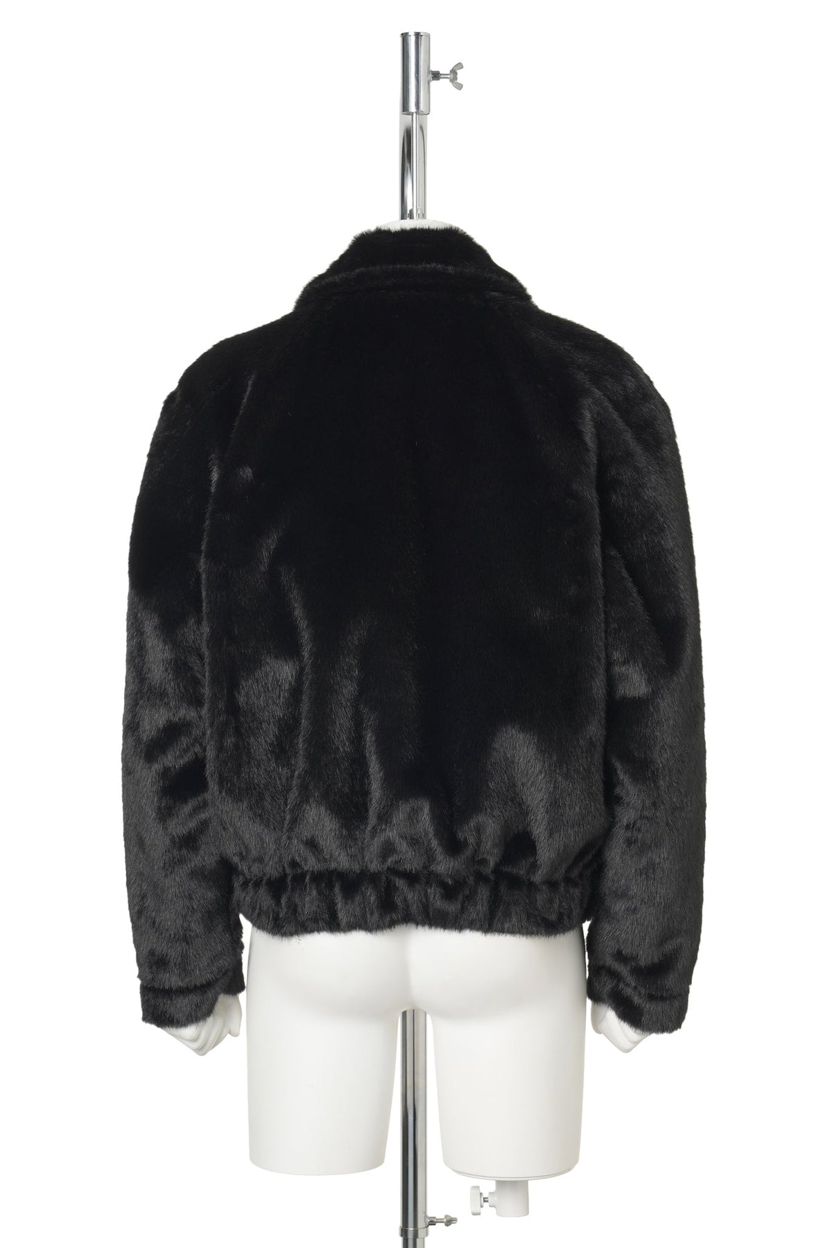 FAKE FUR REVIRSIBLE BLOUSON / BEIGE/BROWN