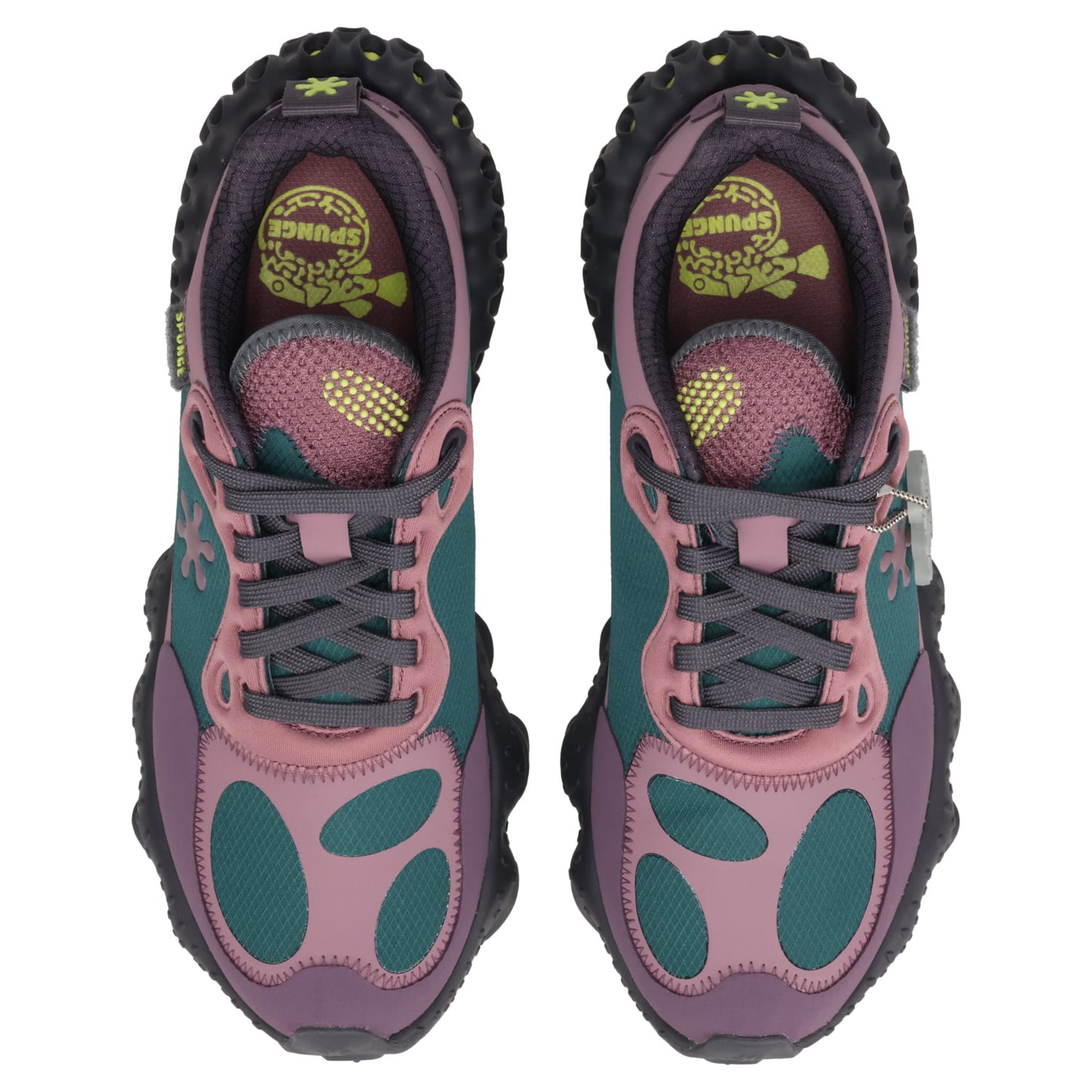 SPUNGE OSMOSIS / PURPLE/GREEN/YELLOW