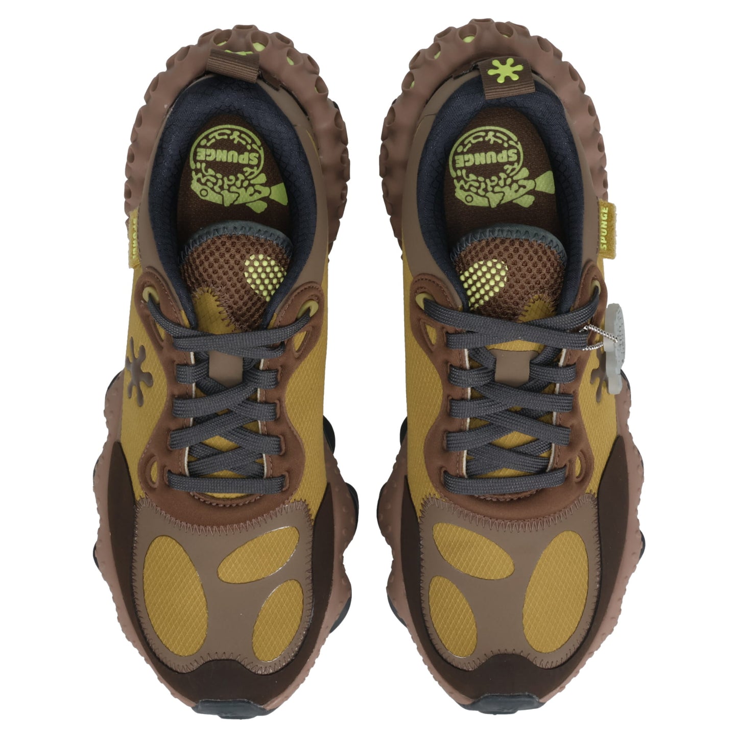 SPUNGE OSMOSIS / BROWN/MUSTARD/YELLOW