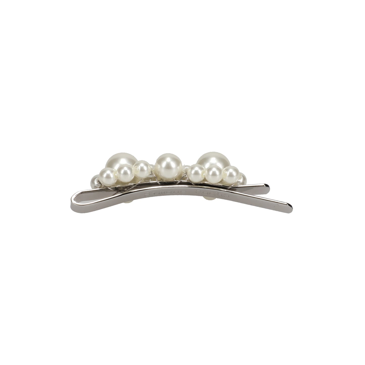 MINI FLOWER HAIR CLIP / 100:WHITE