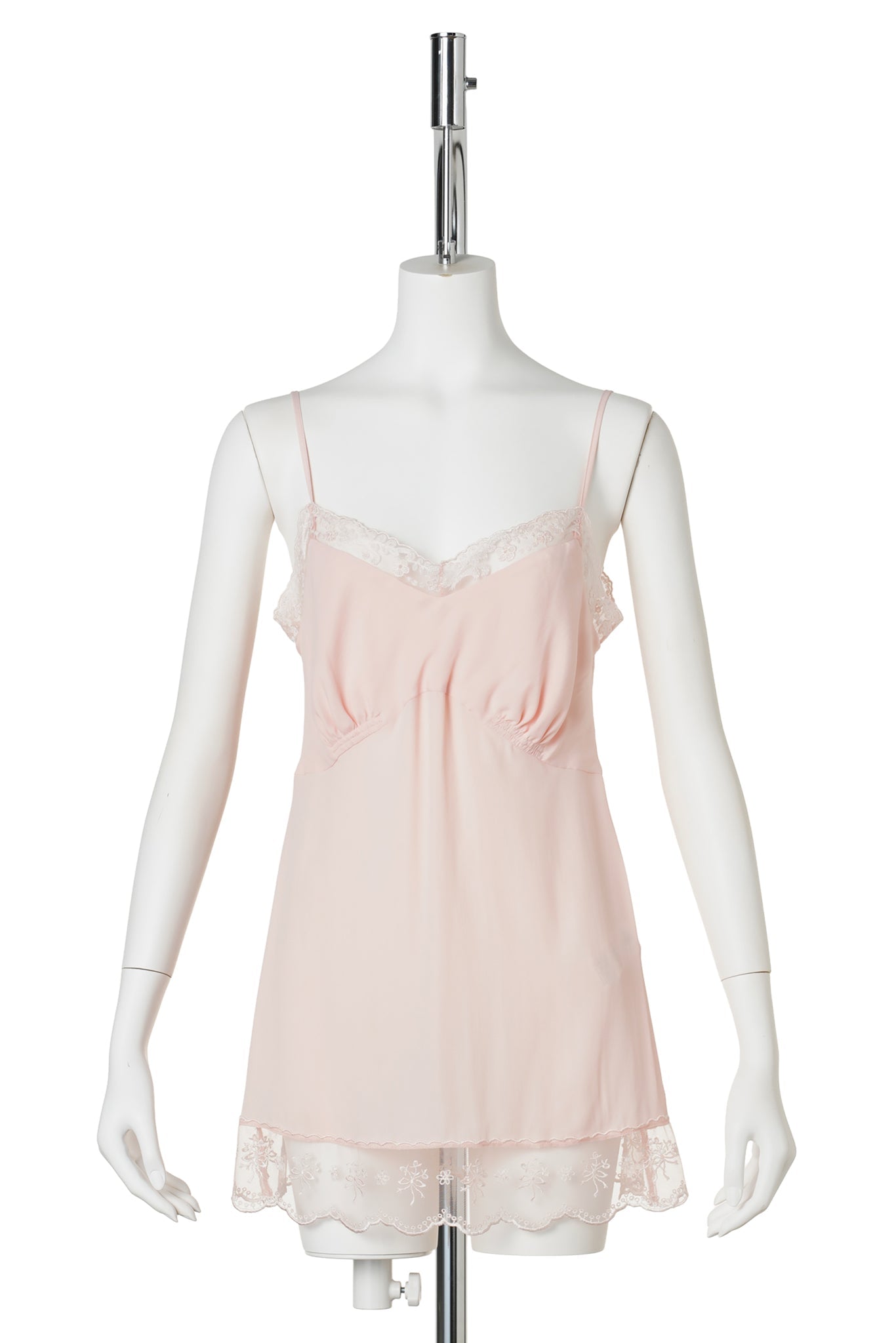 LACE TRIM NEGUGEE CAMI / SOFT PINK