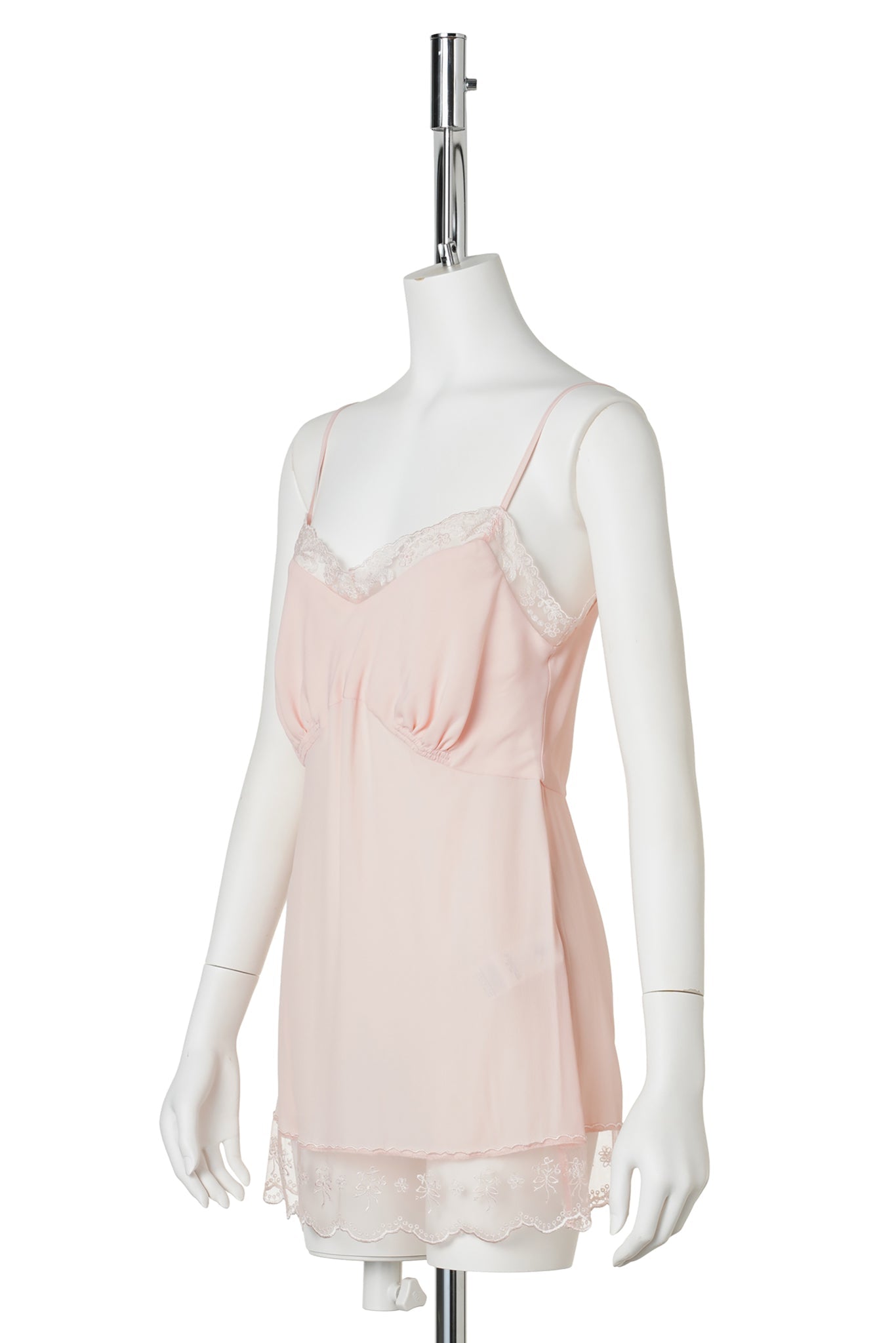 LACE TRIM NEGUGEE CAMI / SOFT PINK