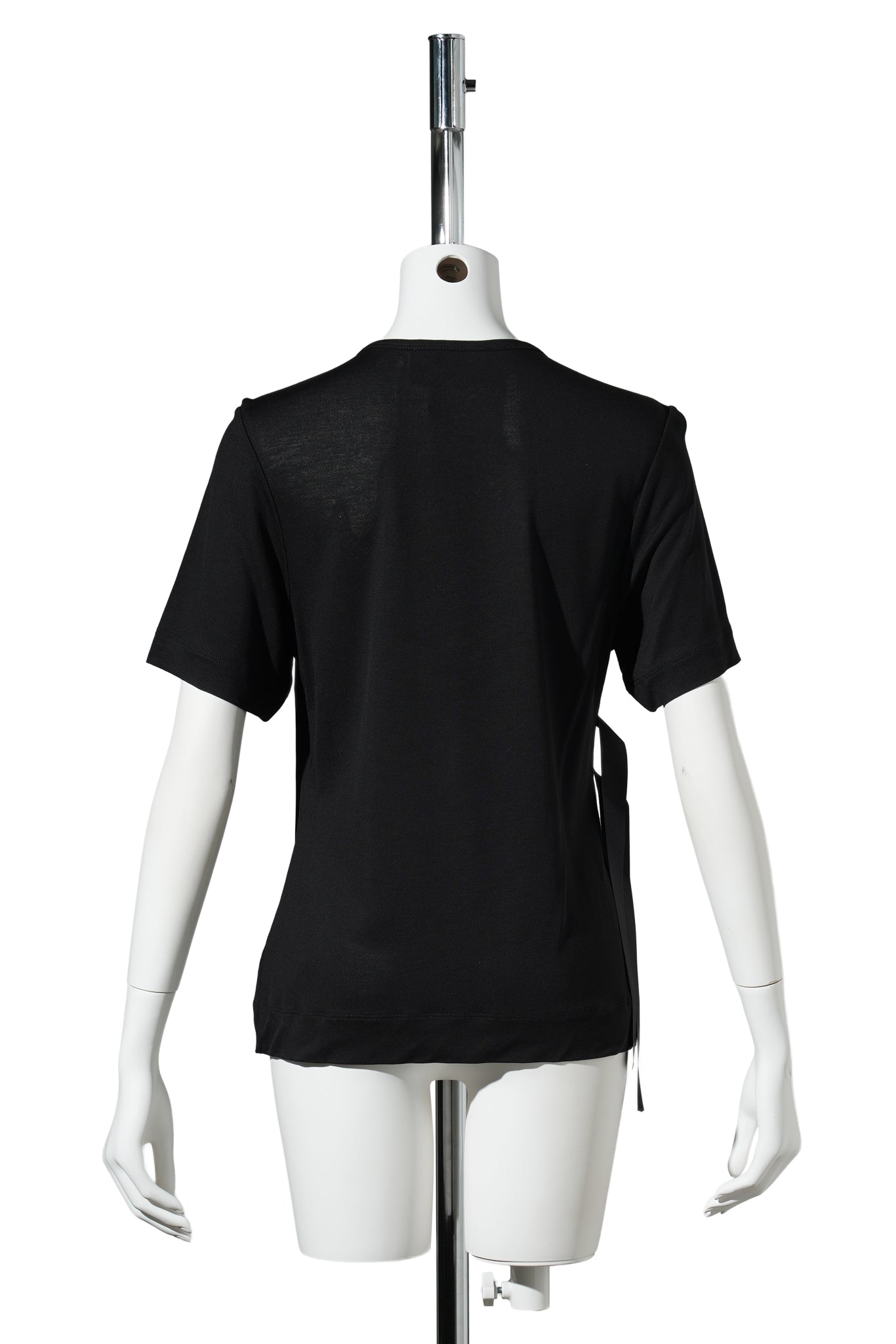 BOW SASH EASY T-SHIRT / 150:BLACK