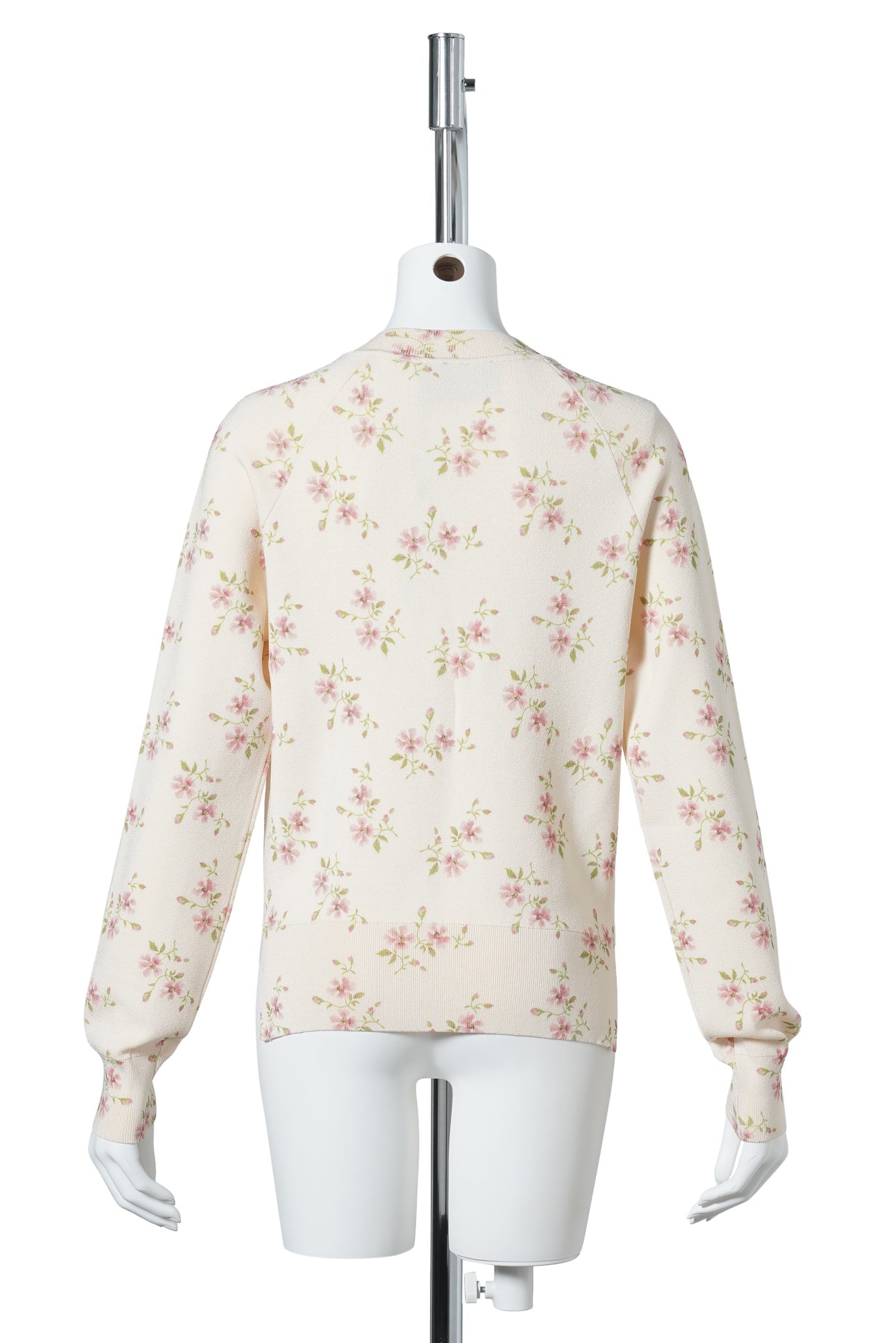 SHRUNKEN TINYFLOWER CARDIGAN / 115:CREAM FLORAL