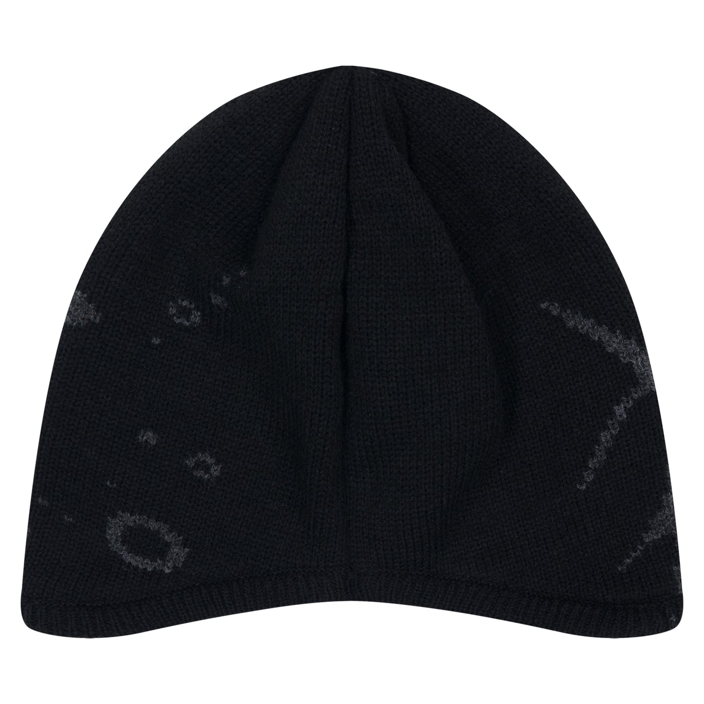 SPIKE EAR FLAP BEANIE / BLACK