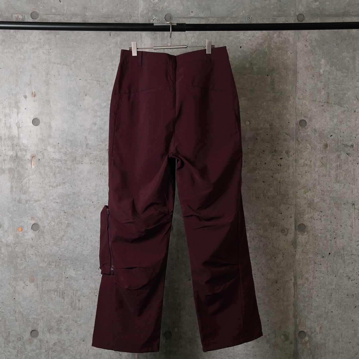 SEAM LINE PANTS / BURGUNDY