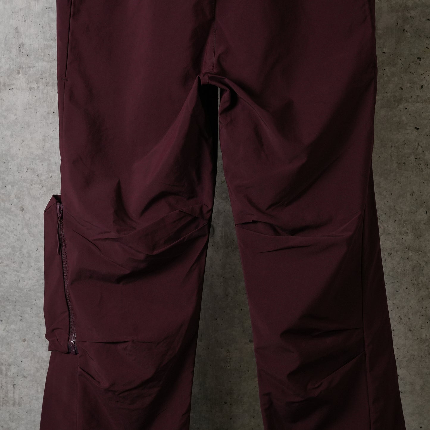 SEAM LINE PANTS / BURGUNDY