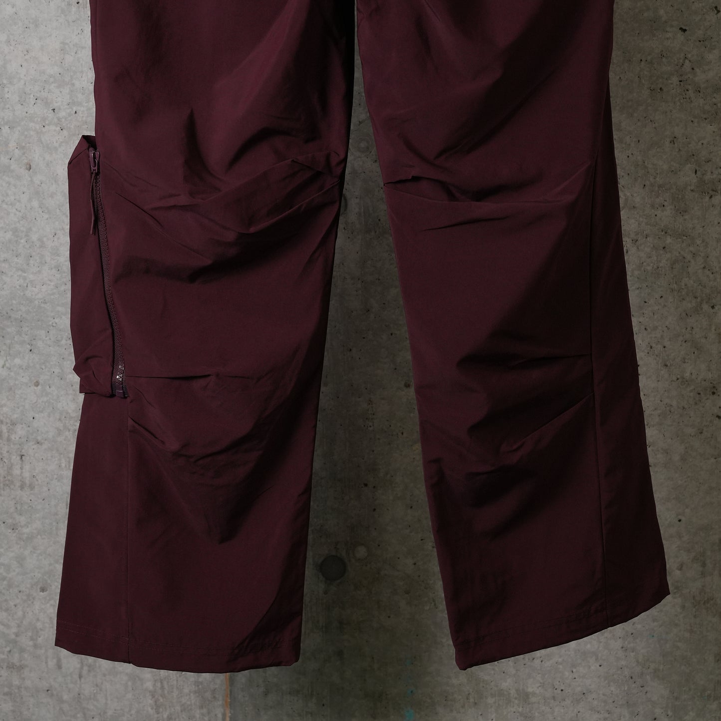 SEAM LINE PANTS / BURGUNDY