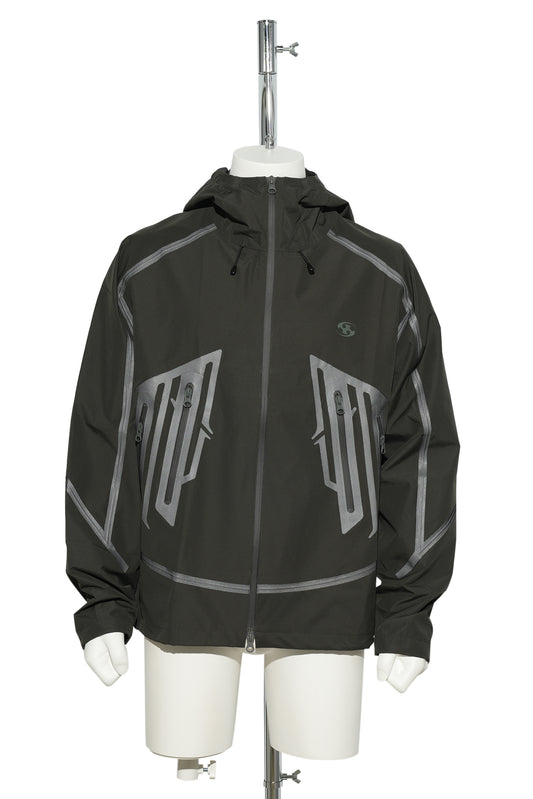 3L TAPED JACKET / DARK GREEN