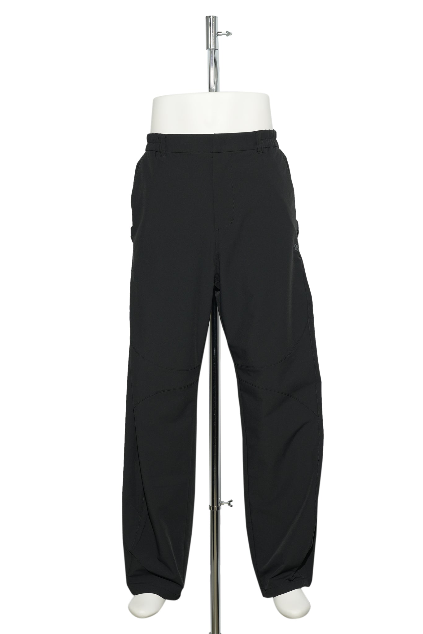 SIDE SNAP PANTS / BLACK