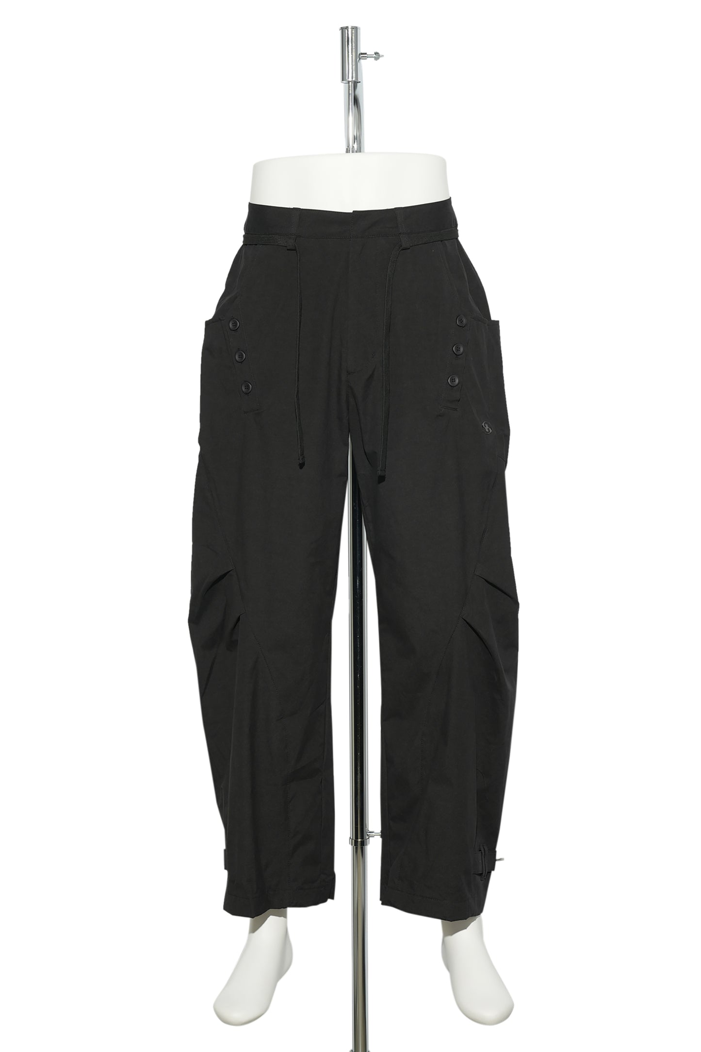 TIE PANTS / BLACK