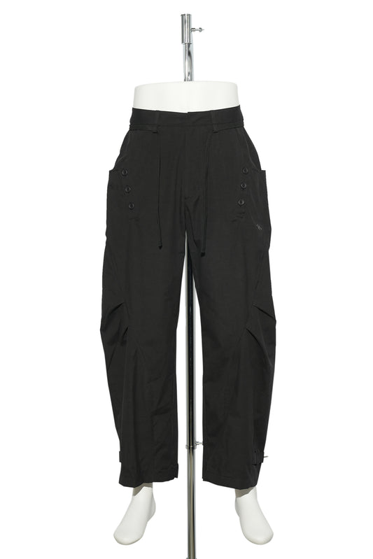 TIE PANTS / BLACK