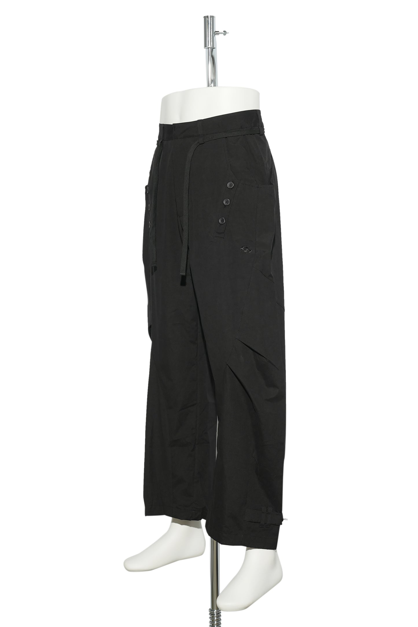 TIE PANTS / BLACK