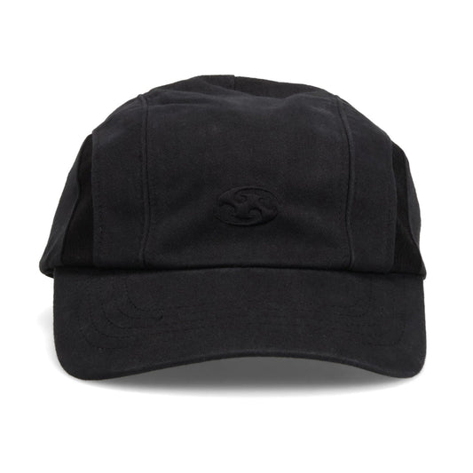 COTTON RIBBED CAP / BLACK