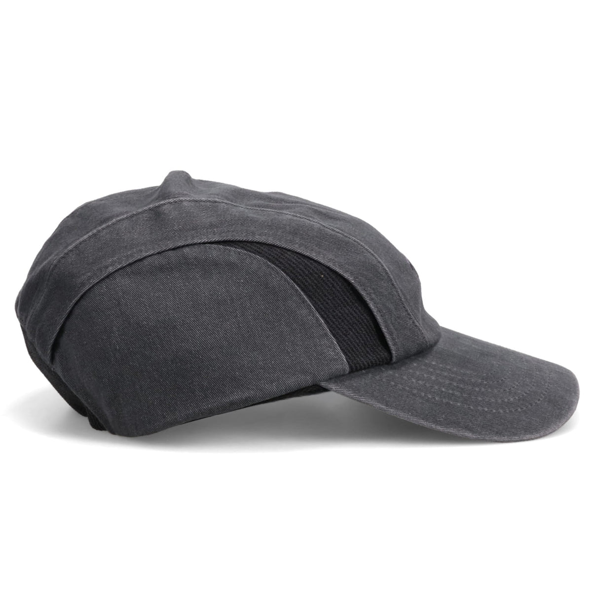COTTON RIBBED CAP / CHARCOAL