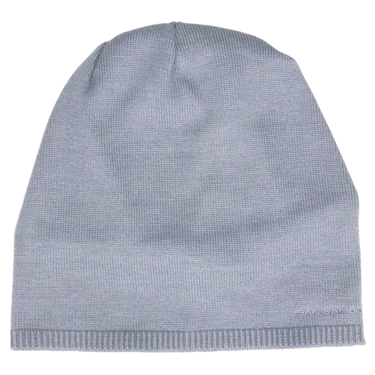 LIGHT WOOL BEANIE / BLUE CHARCOAL