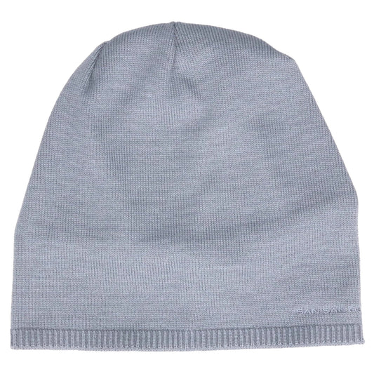 LIGHT WOOL BEANIE / BLUE CHARCOAL