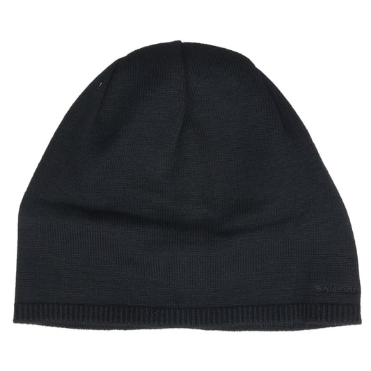 LIGHT WOOL BEANIE / BLACK