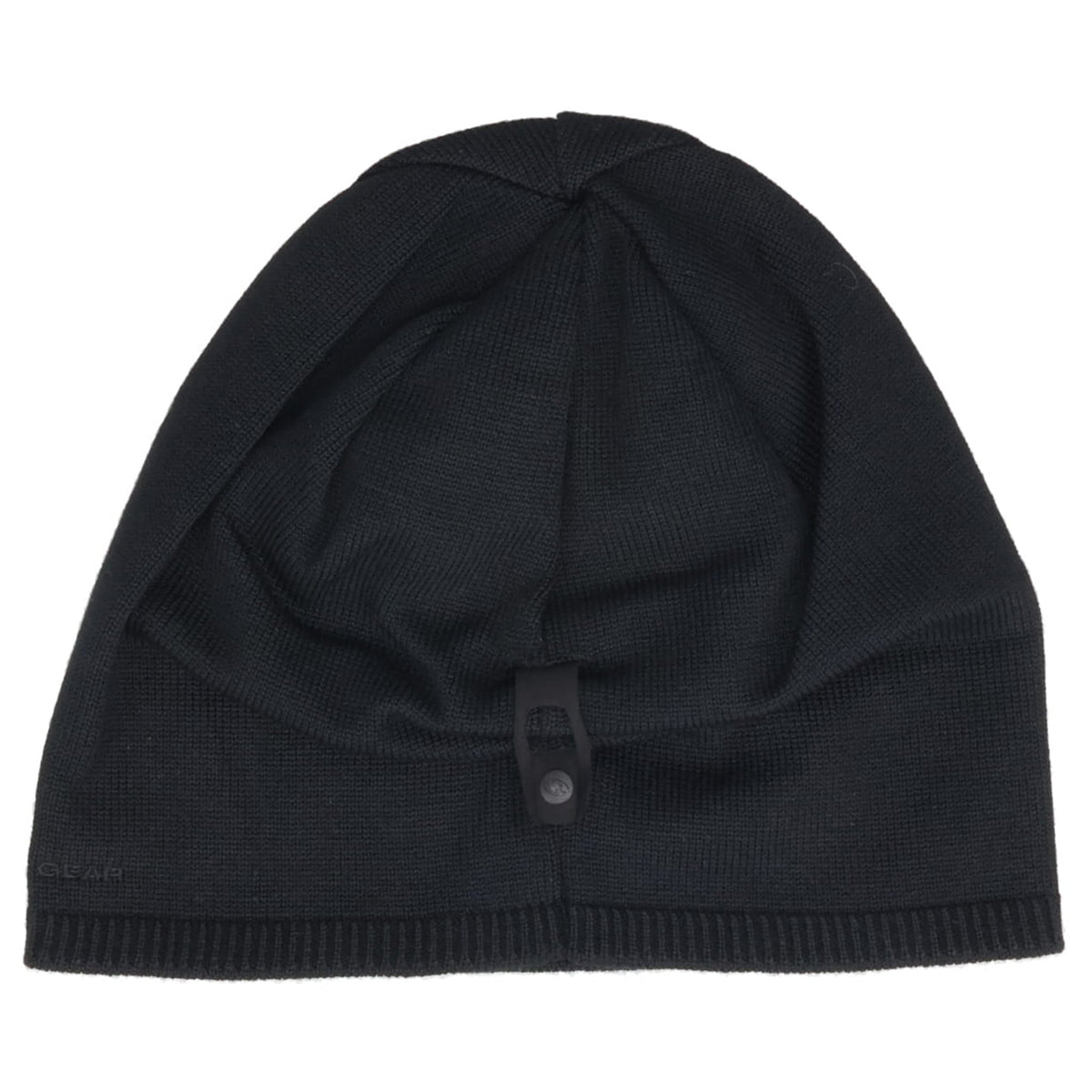 LIGHT WOOL BEANIE / BLACK