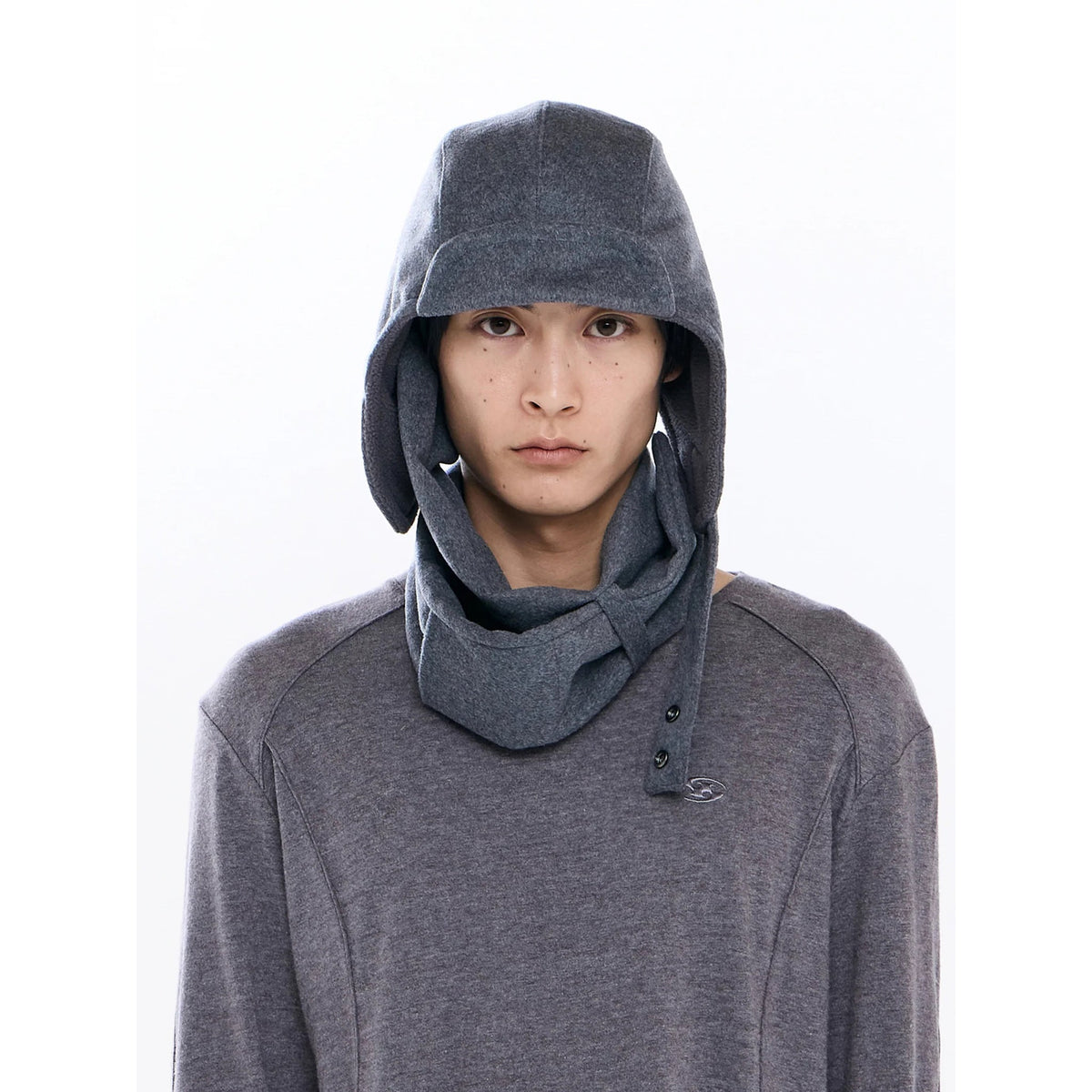 MUFFLER TROOPER HAT / GREY
