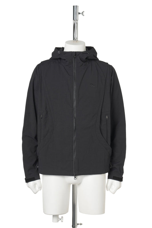 INSULATED FLAP JACKET / BLACK