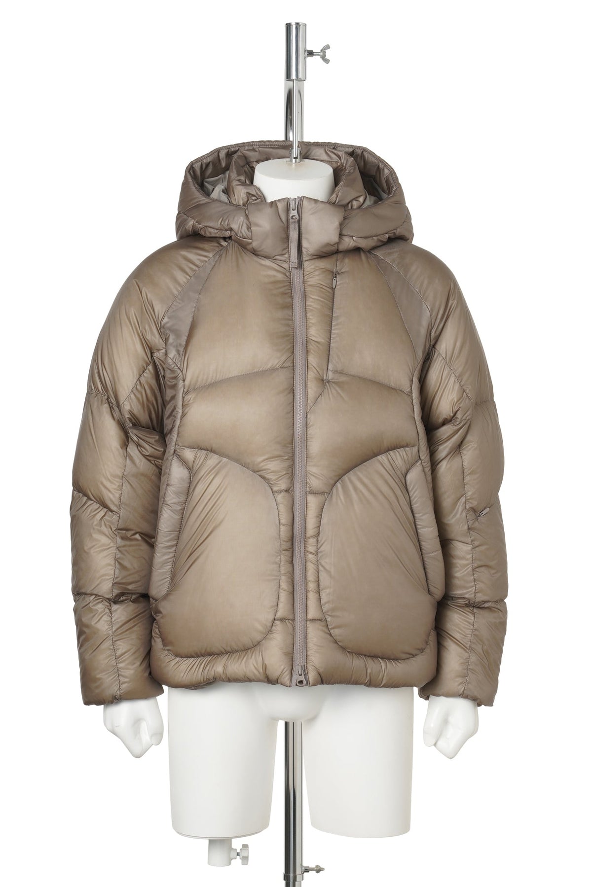 SHIELD PUFFER JACKET / BROWN