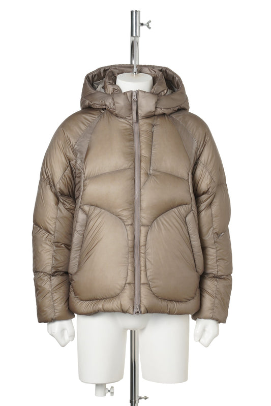 SHIELD PUFFER JACKET / BROWN