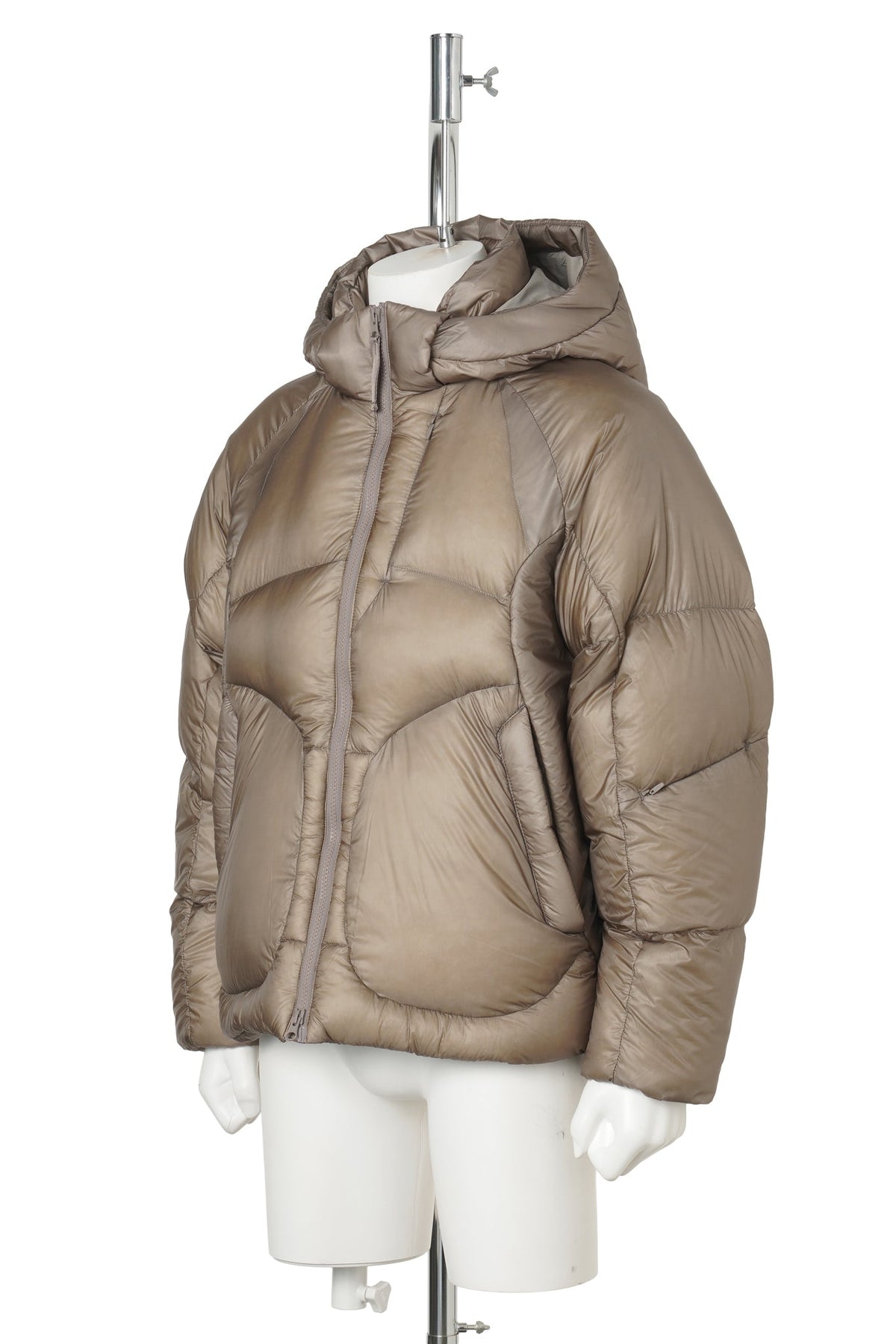 SHIELD PUFFER JACKET / BROWN
