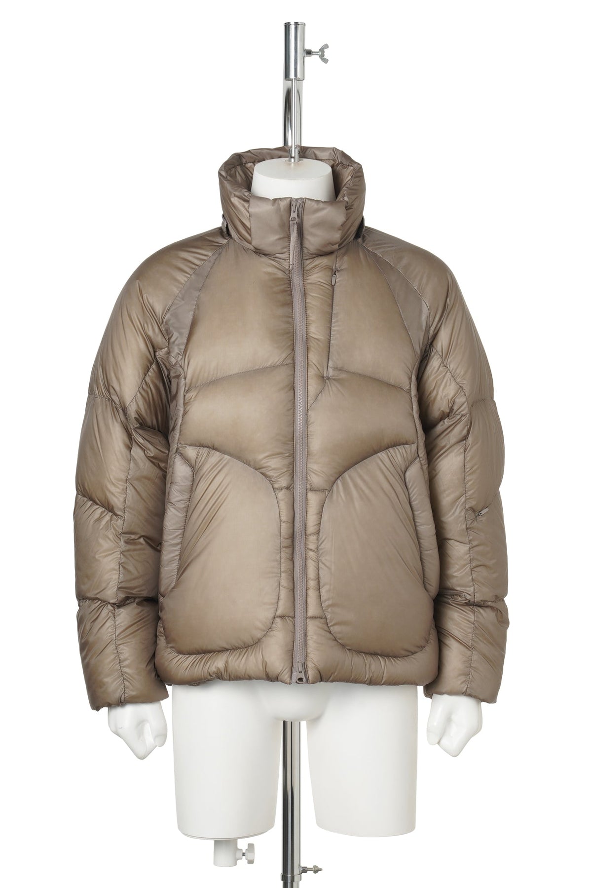 SHIELD PUFFER JACKET / BROWN