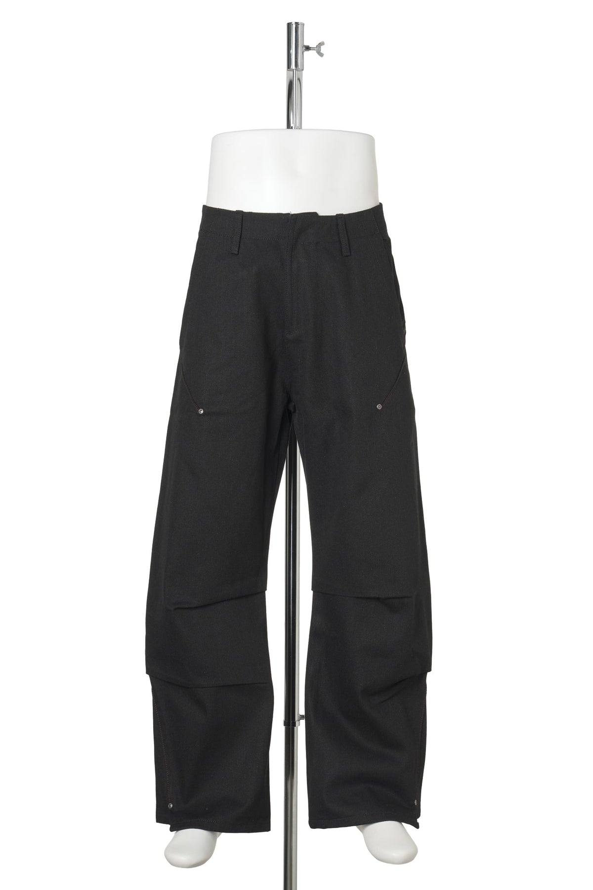 DART DENIM PANTS / BLACK