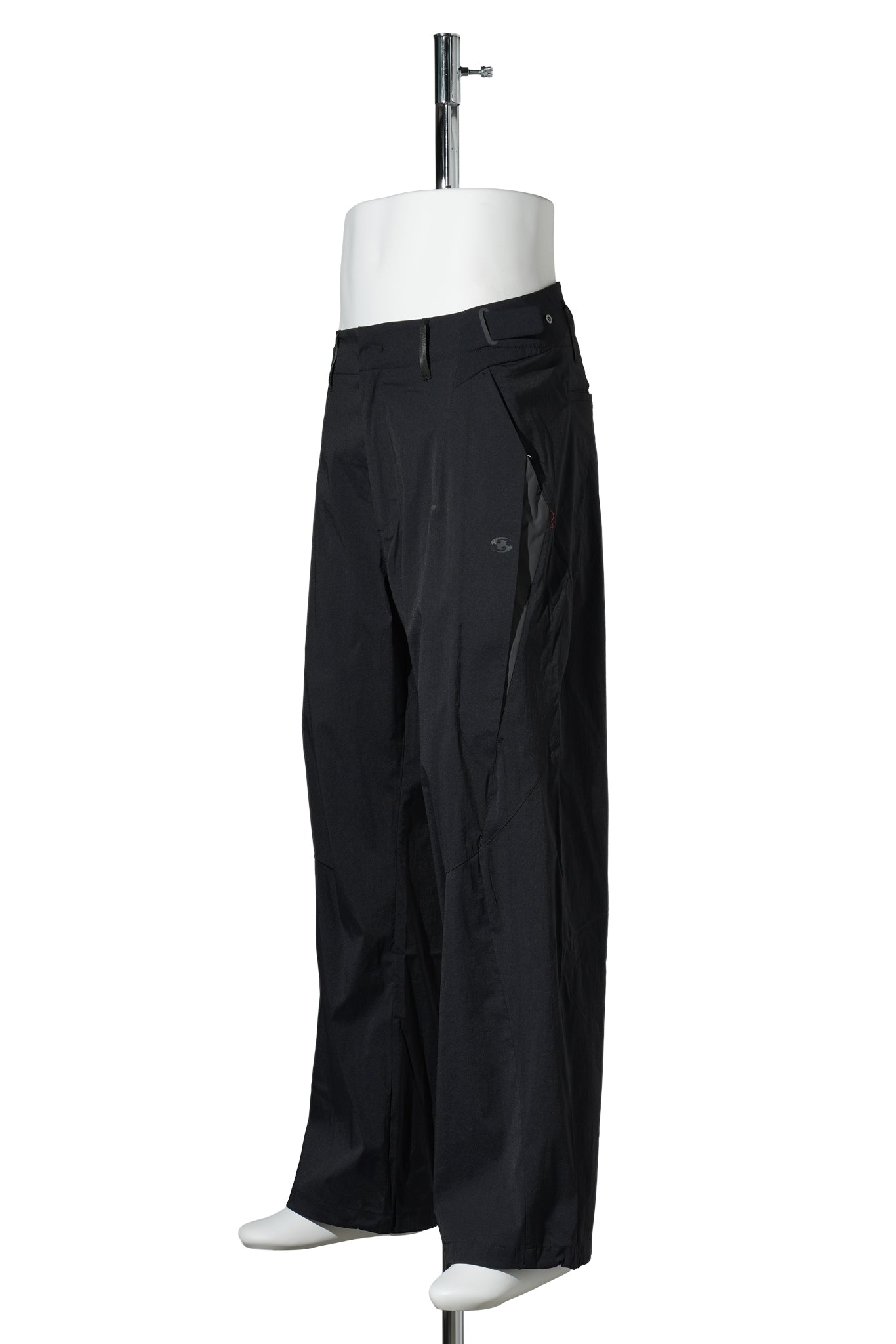 WELD PATCHED PANTS / BLACK
