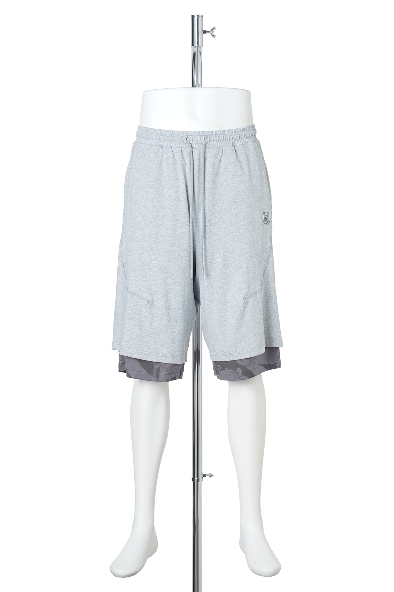 SWEATSHORTS / MELANGE GREY