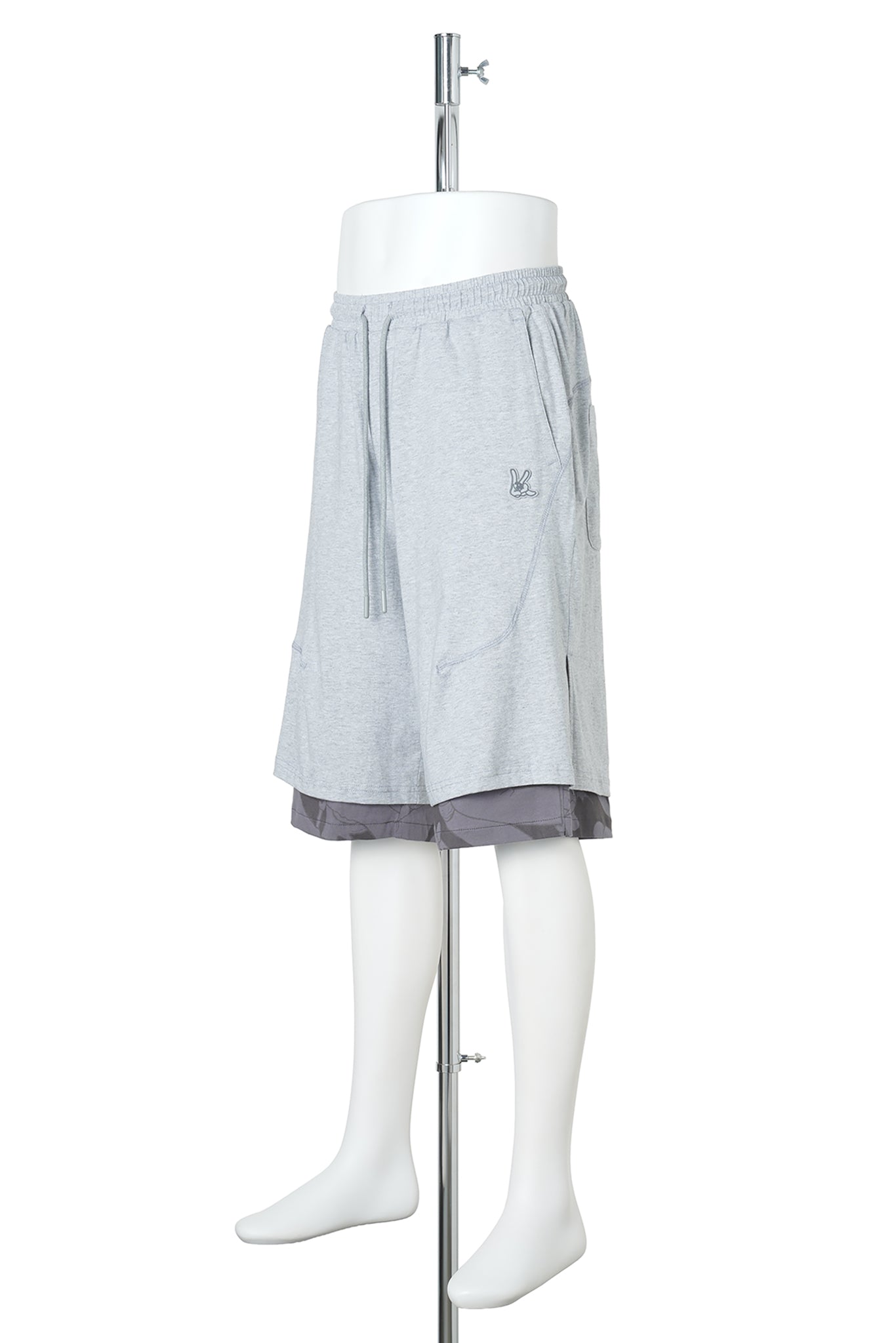 SWEATSHORTS / MELANGE GREY