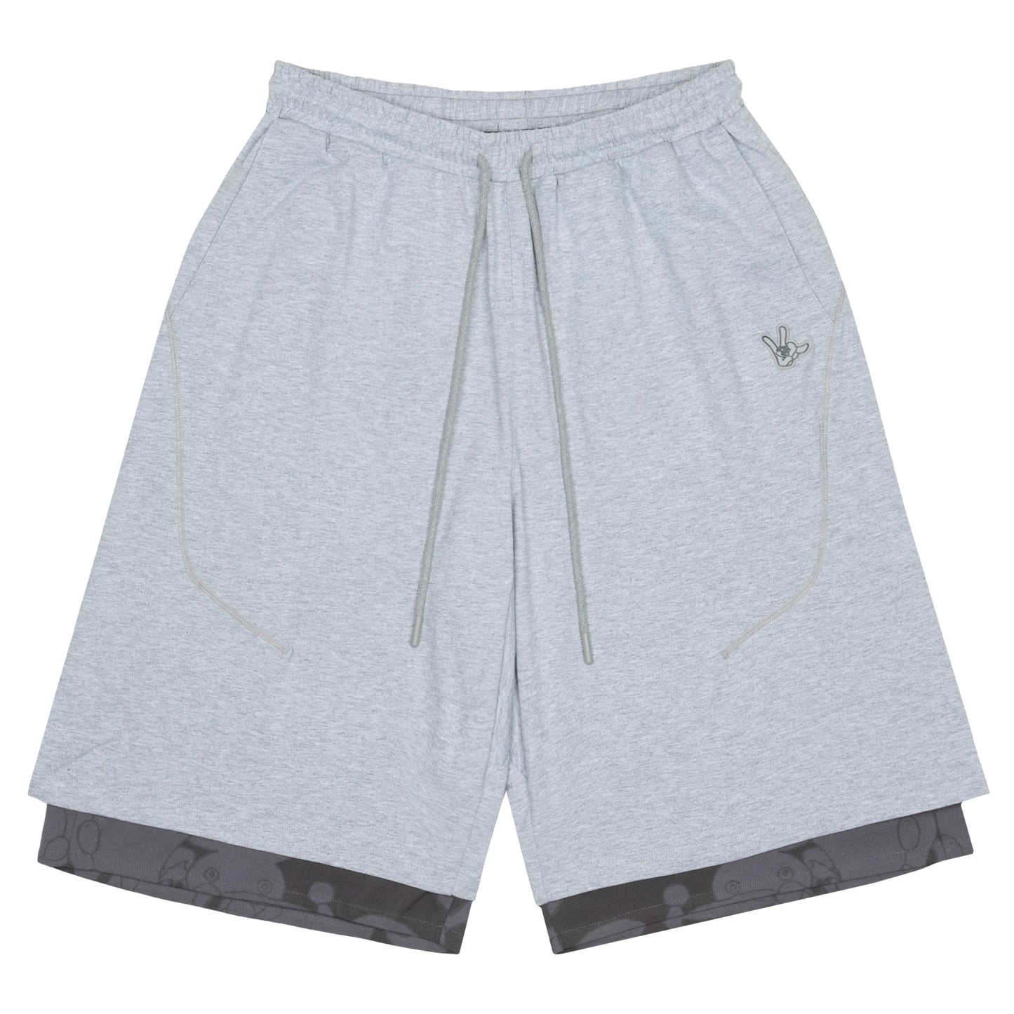 SWEATSHORTS / MELANGE GREY