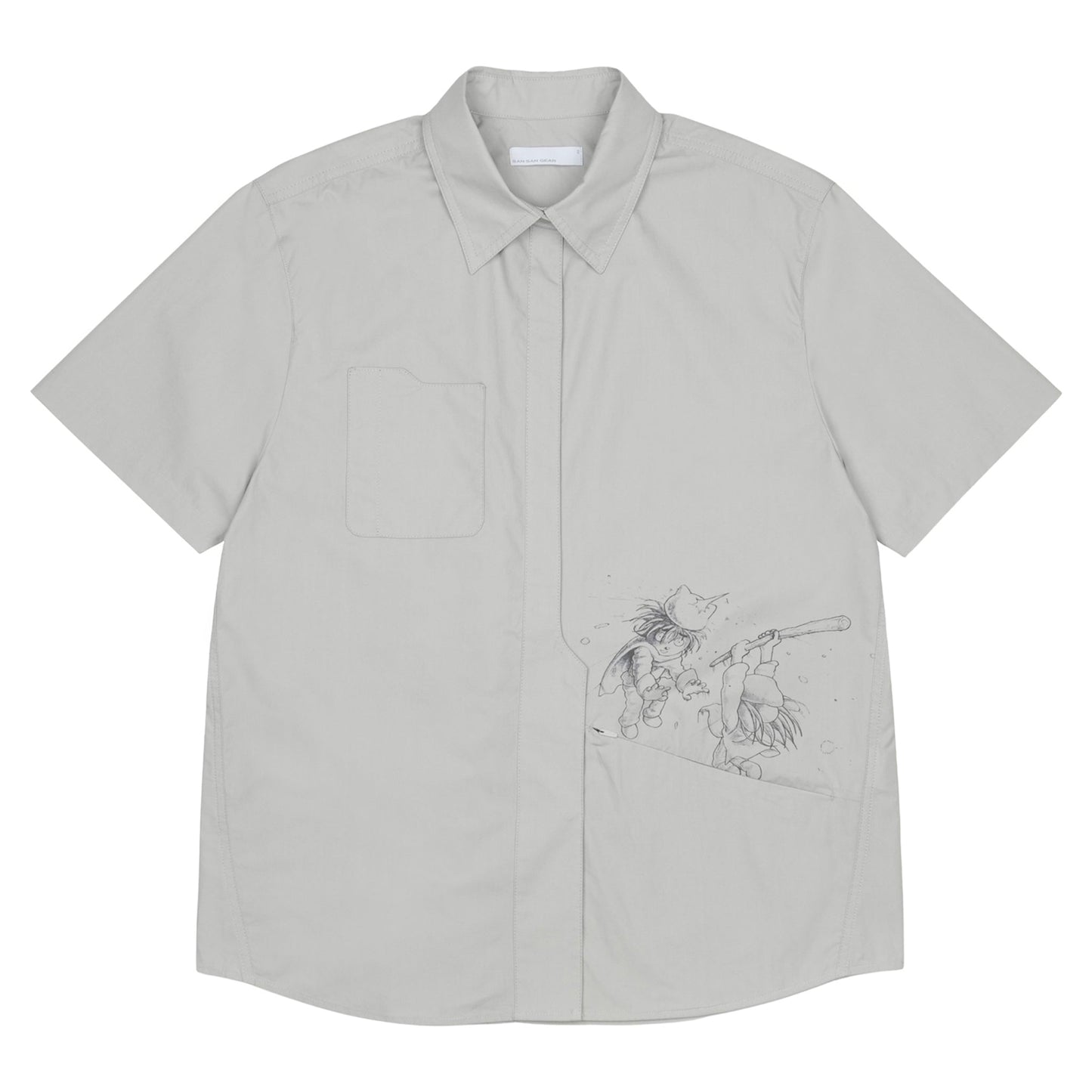 SHIRT / LIGHT GREY