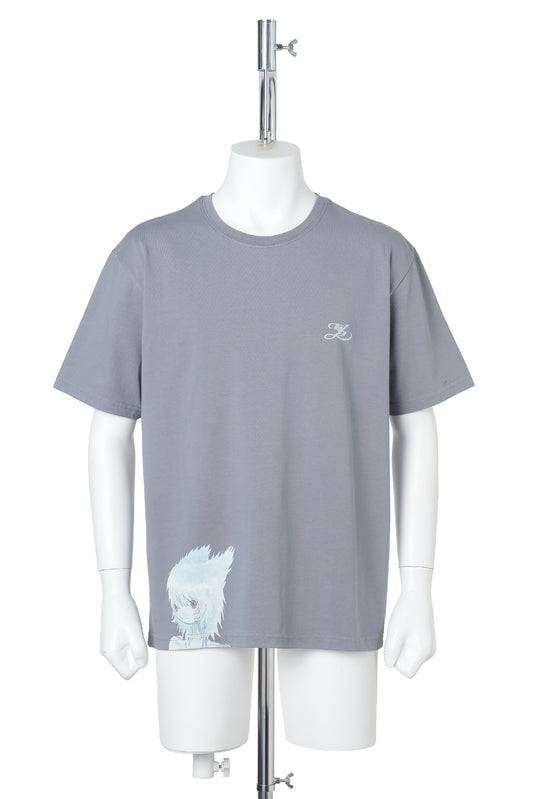 PIANO T-SHIRT / BLUE CHARCOAL