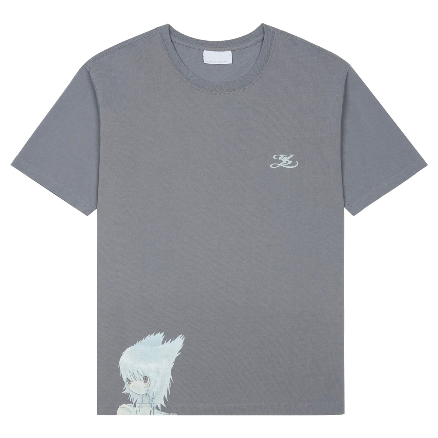 PIANO T-SHIRT / BLUE CHARCOAL