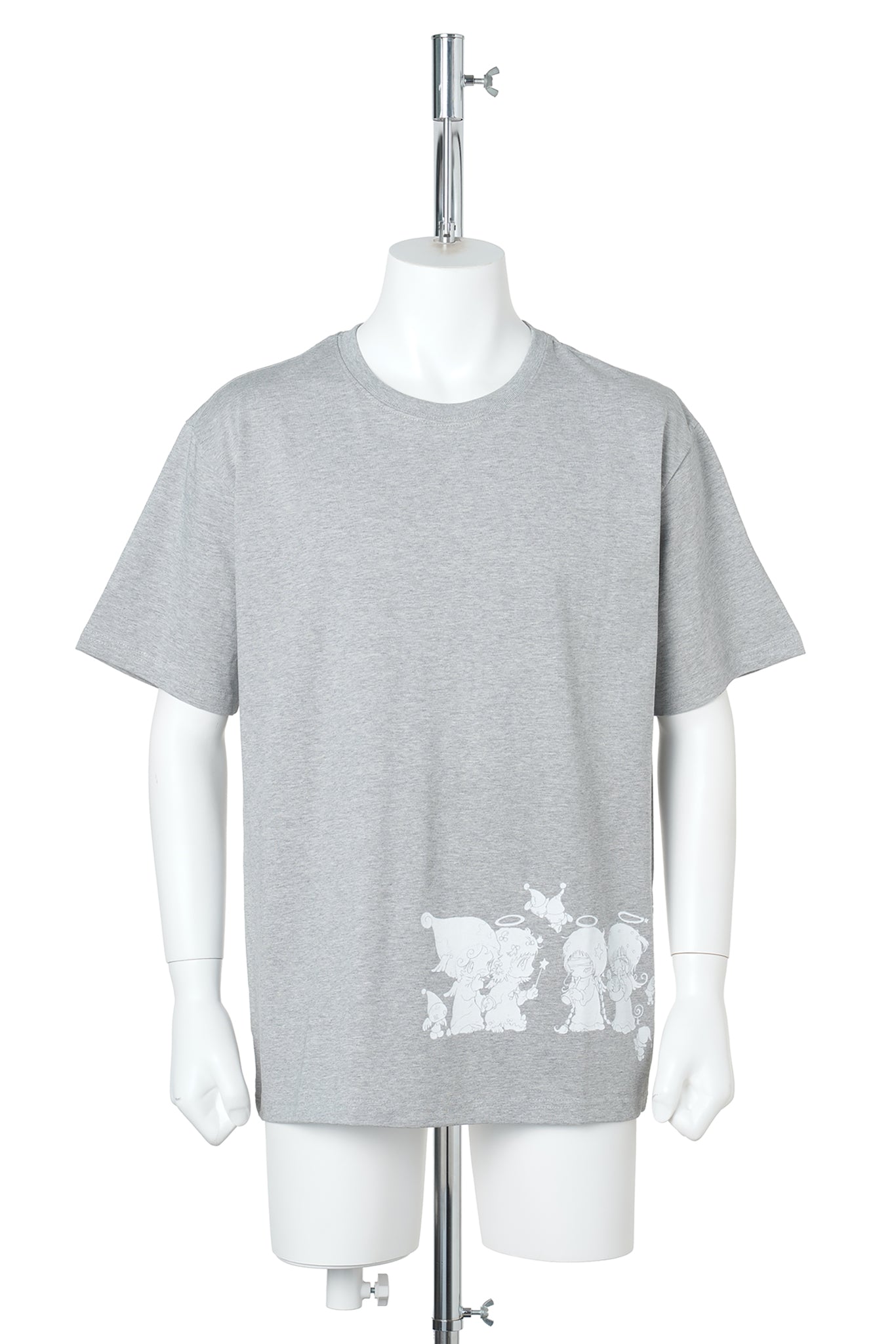 ANGEL T-SHIRT / MELANGE GREY