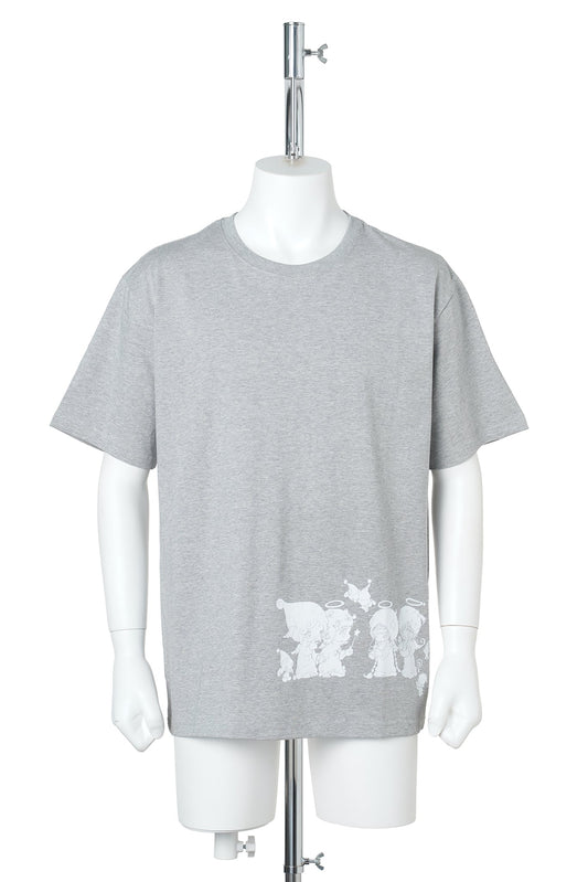 ANGEL T-SHIRT / MELANGE GREY