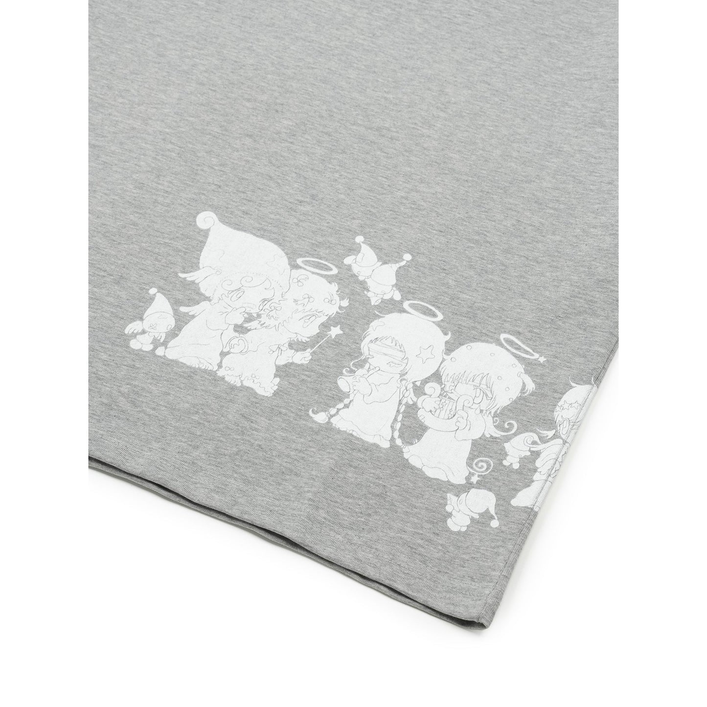 ANGEL T-SHIRT / MELANGE GREY