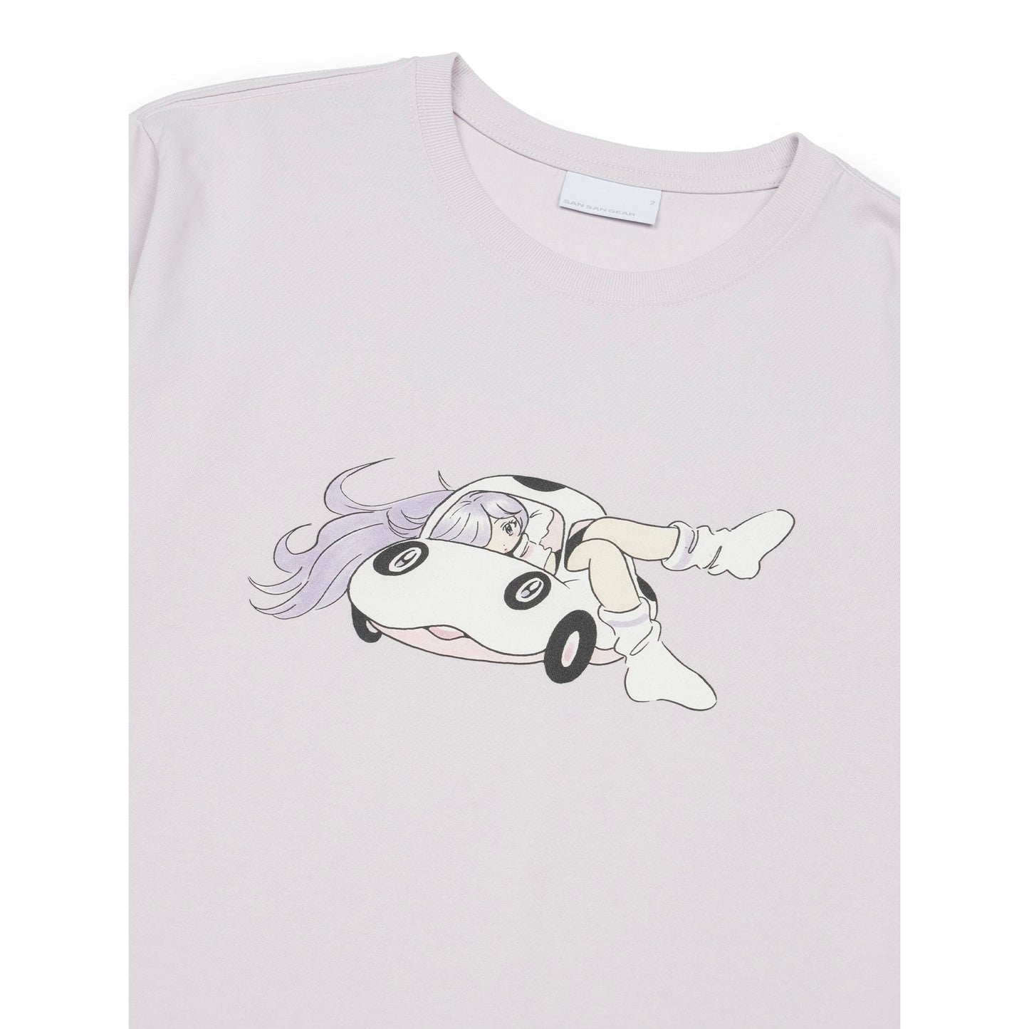 KURUMA T-SHIRT / LIGHT PURPLE