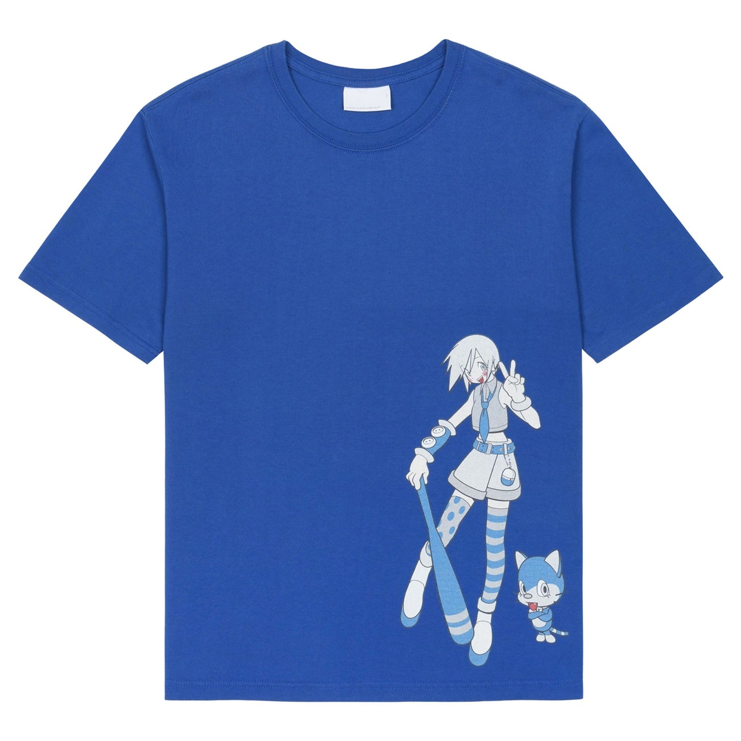 TRAINER T-SHIRT / BLUE