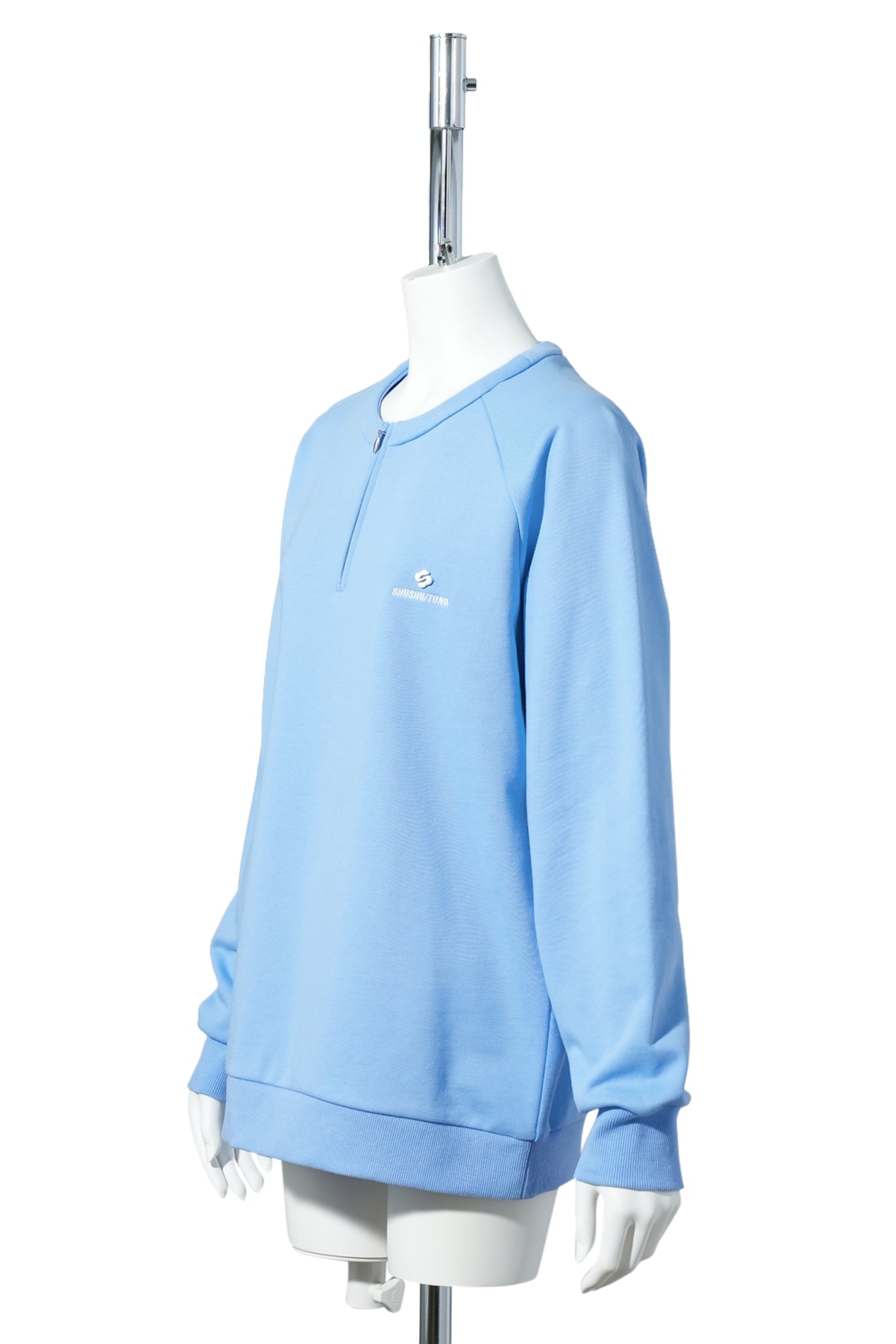 DOLL COLLAR OVERSIZED SWEATSHIRT / BLUE