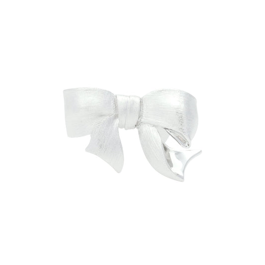 SHUSHU/TONG x YVMIN GIFT BOWKNOT OPEN RING / SILVER