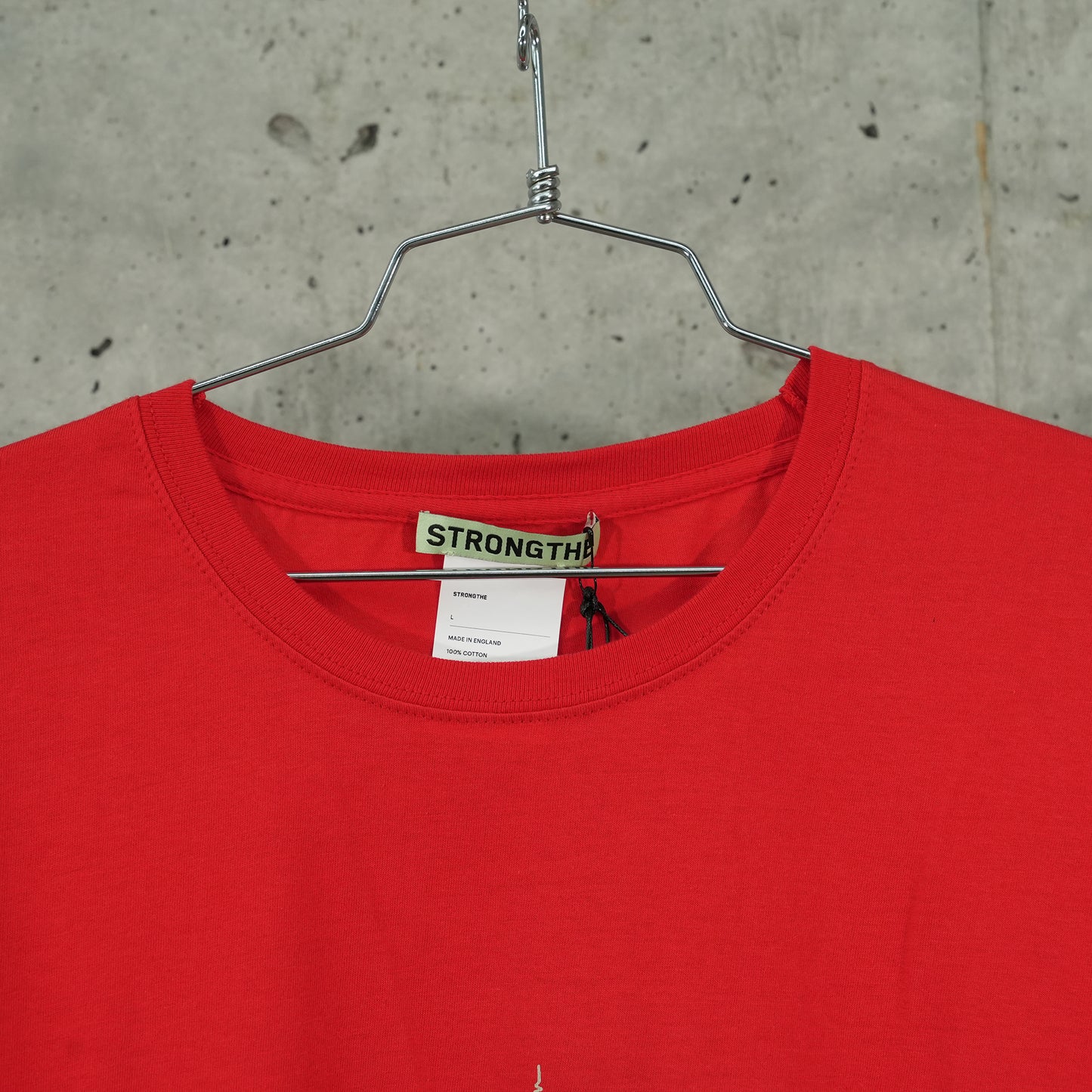 SOS T-SHIRT (LONG-SLEEVE) / RED