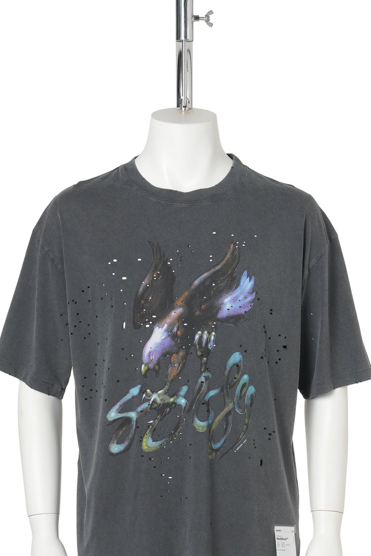 MOTHTECH T-SHIRT / AGEDBLACKE