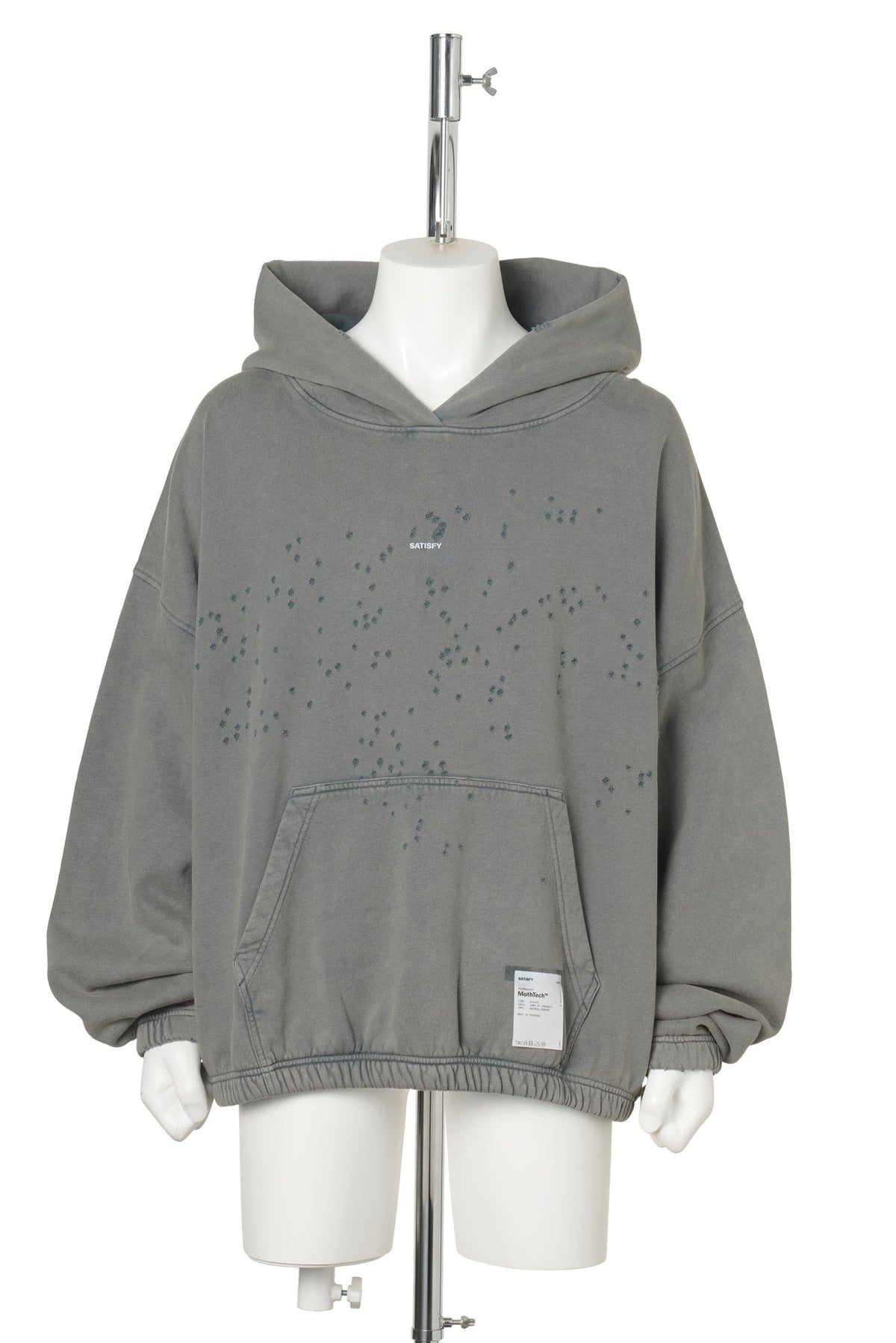 MOTHTECH HOODIE / FADED BLACK