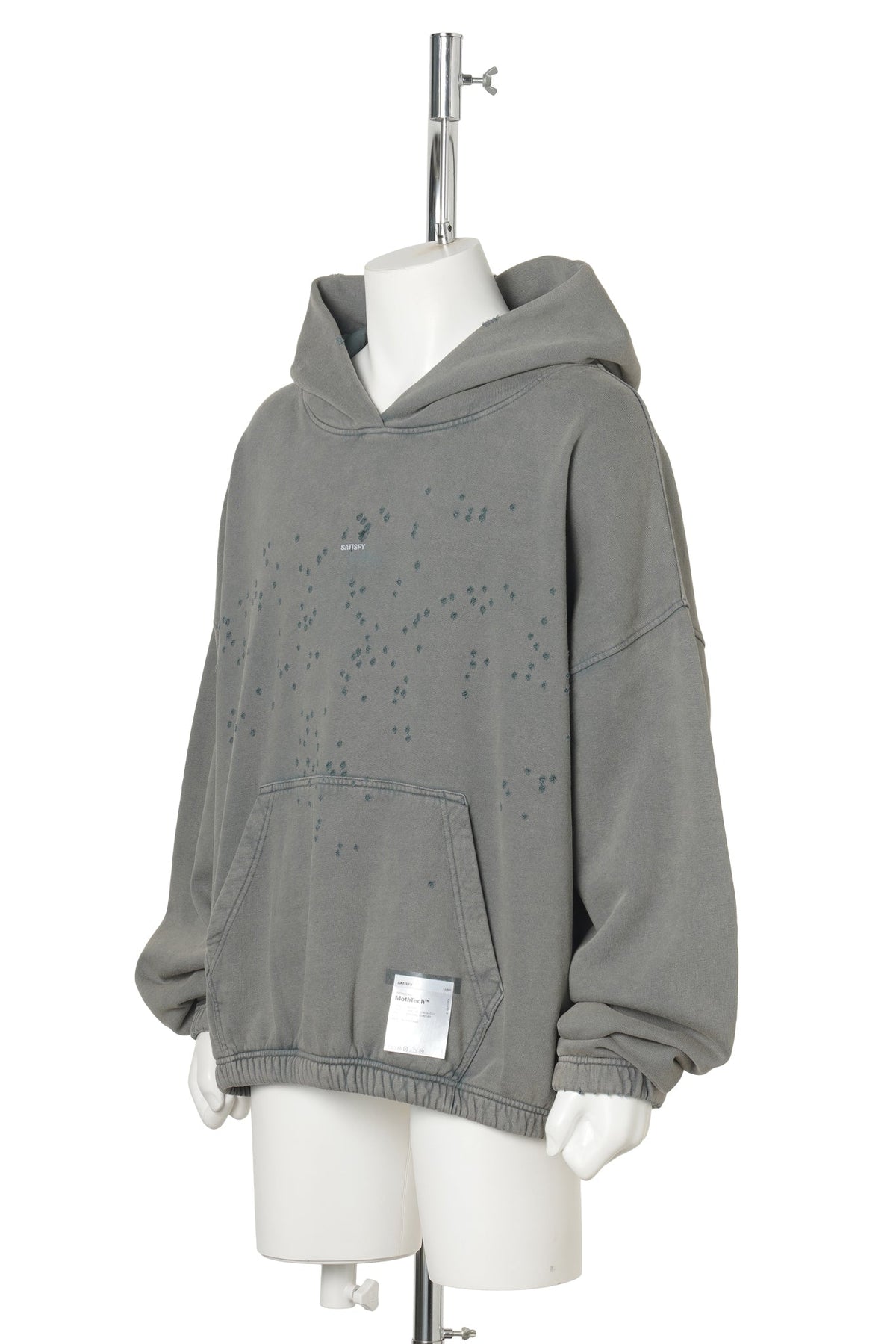 MOTHTECH HOODIE / FADED BLACK